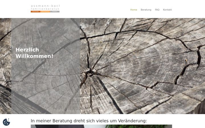 Screenshot of assmann-bach.de