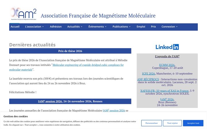 Ekrano kopija asso-am2.fr