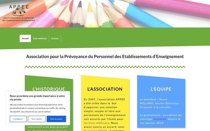 Screenshot of asso-appee.com