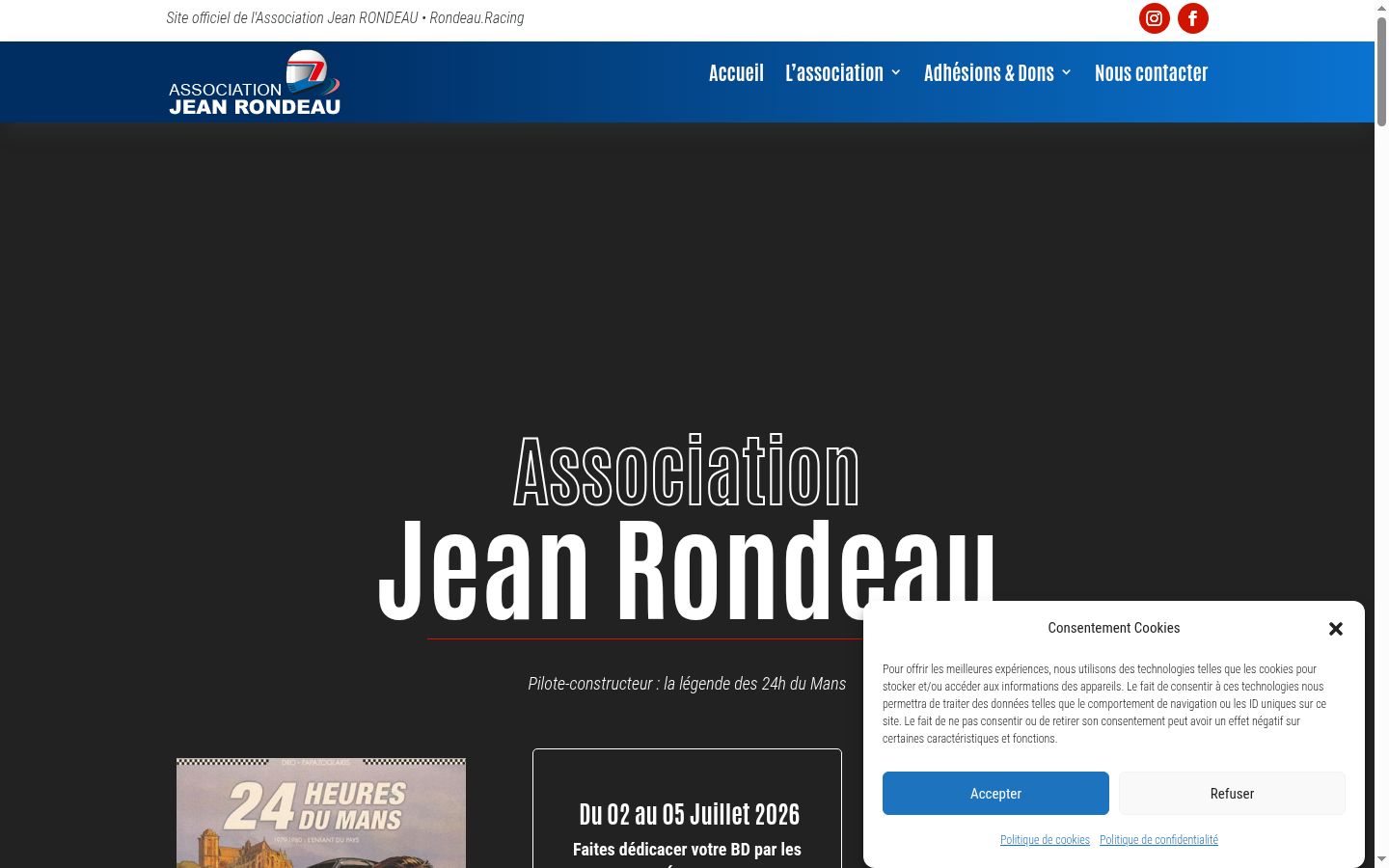 Screenshot des Einwilligungsbanners vor jeglicher Interaktion