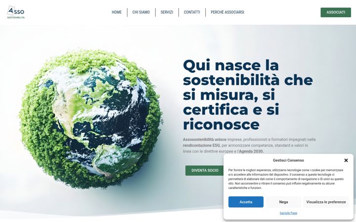Screenshot von asso-sostenibilita.it