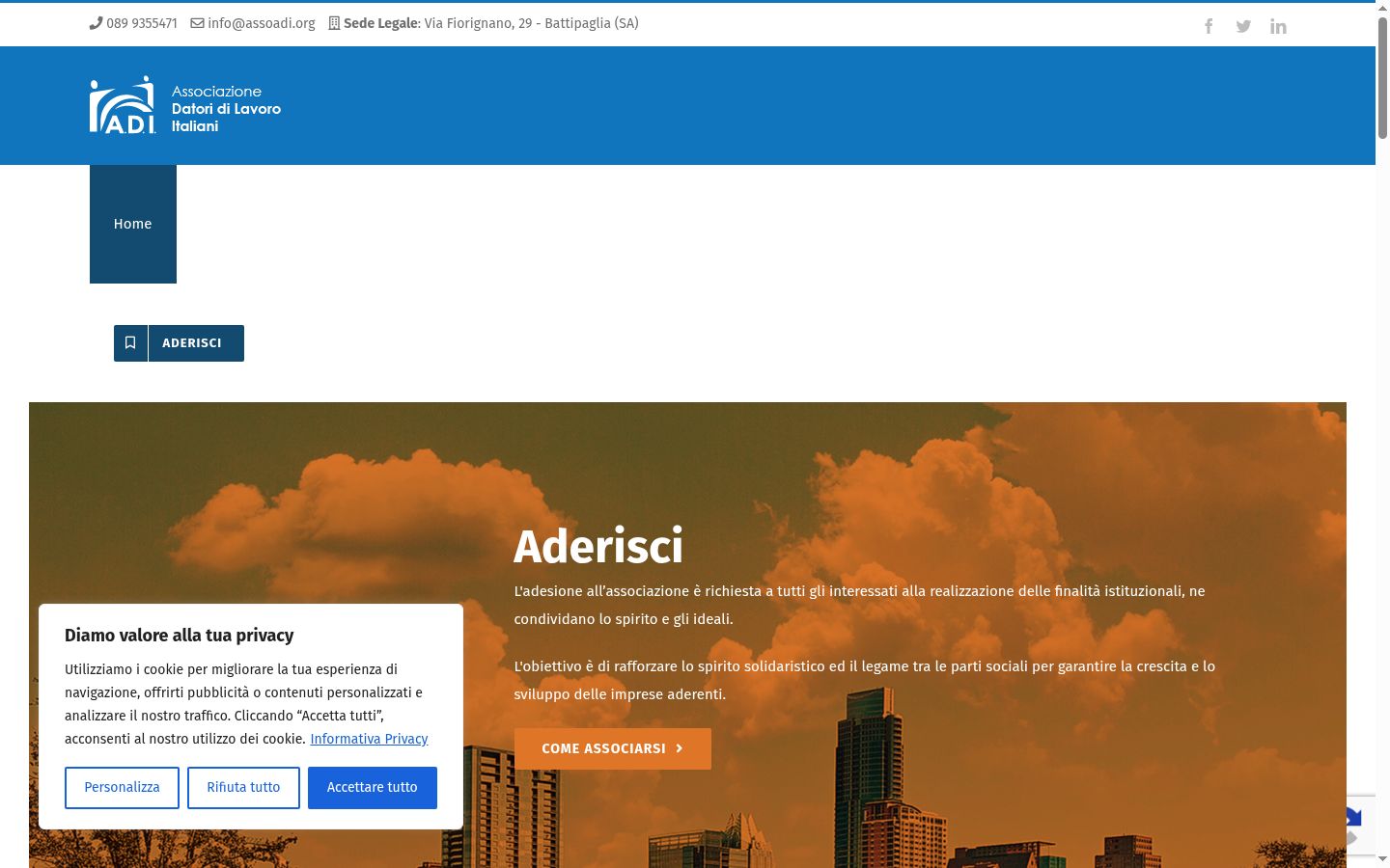 Snímka obrazovky banera súhlasu zobrazeného pred akoukoľvek interakciou