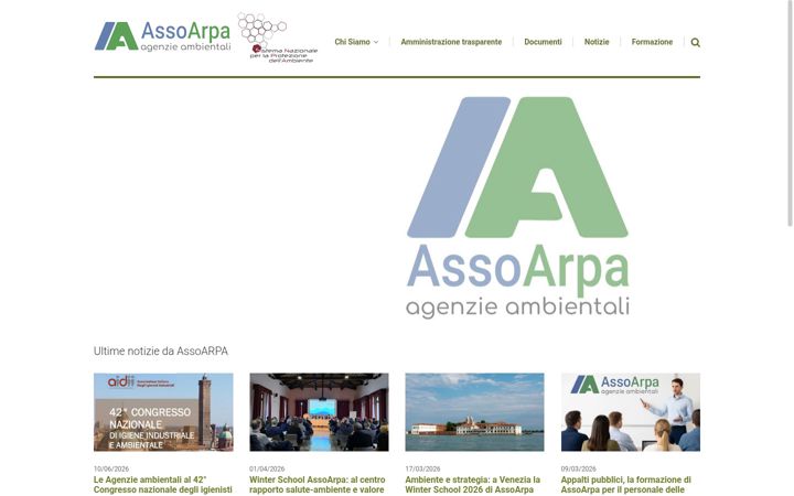 Screenshot of assoarpa.it