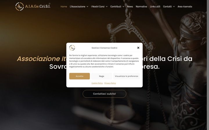 Screenshot of assoavvocatigestoricrisi.it