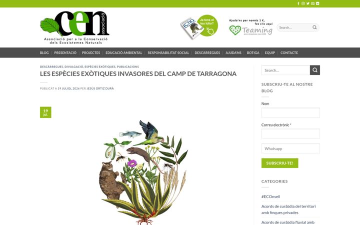 Snimka zaslona za assoc-cen.org