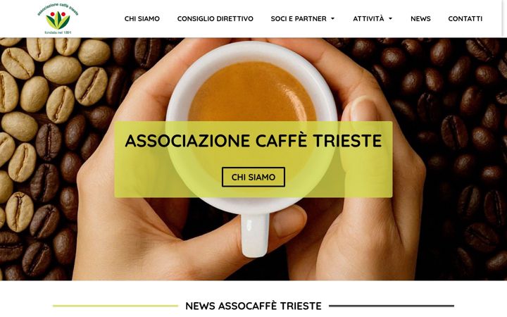 Screenshot of assocaffetrieste.it