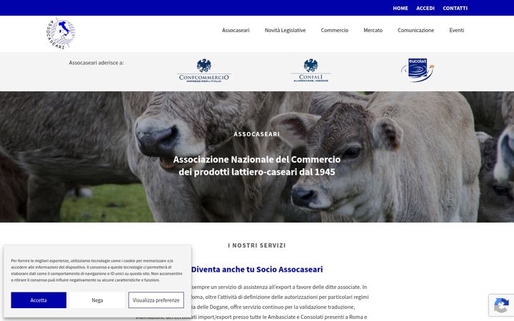 Screenshot of assocaseari.it