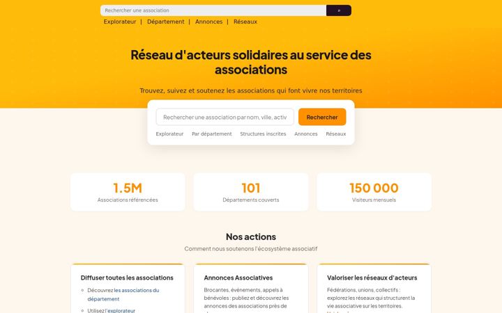 Ekrānuzņēmums no assoce.fr