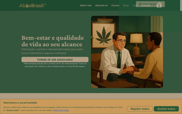 Skärmbild av associacaoaboa.com.br