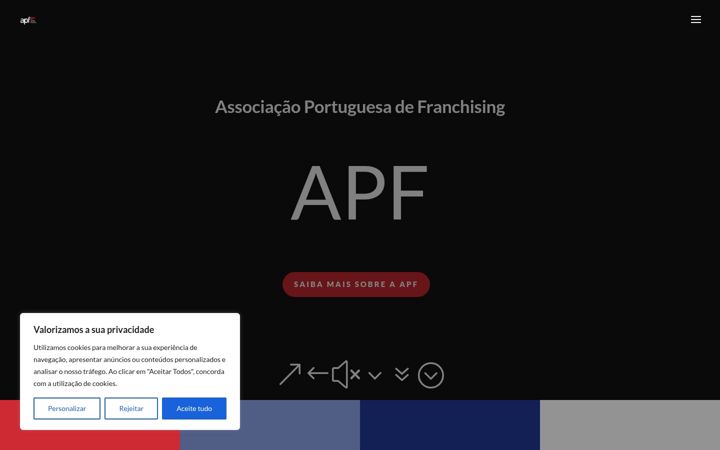 Screenshot of associacaofranchising.pt