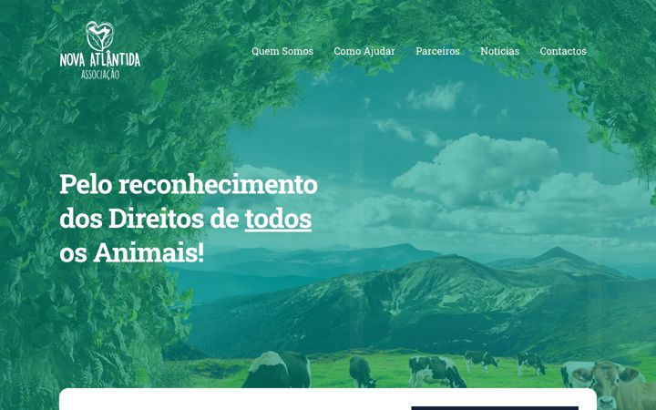 Screenshot of associacaonovaatlantida.pt