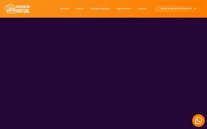 Skærmbillede af associacaovirtual.com.br