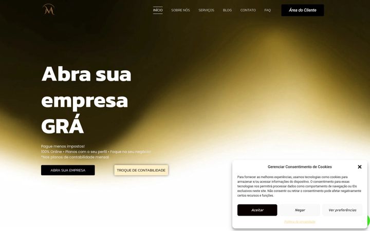 Screenshot of associadosmartins.com.br
