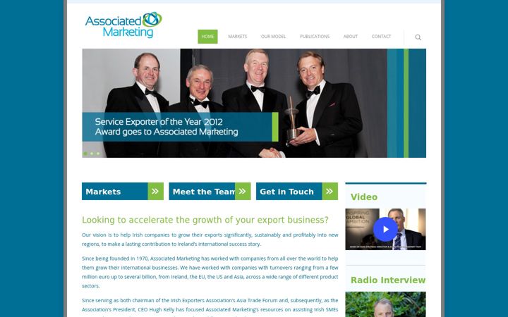 Screenshot of associatedmarketingltd.com