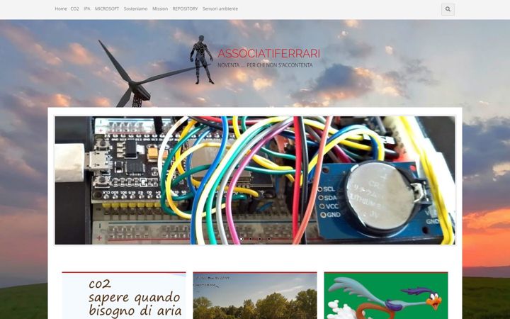 Screenshot of associatiferrari.it