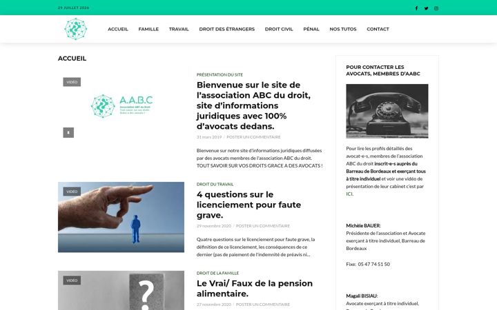 Screenshot of association-abc.fr