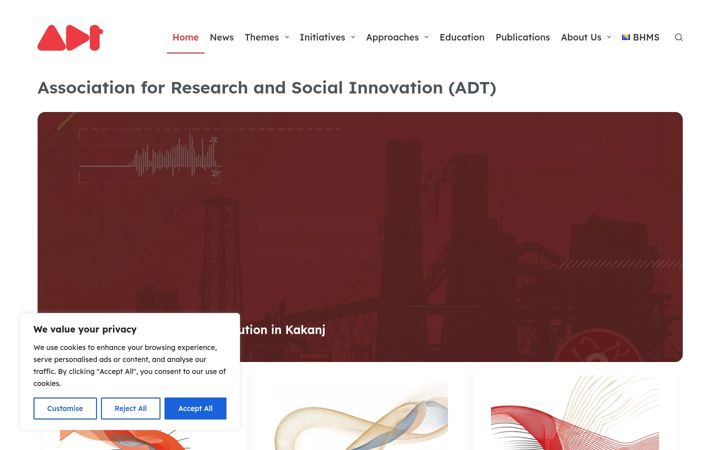 Screenshot of association-adt.org