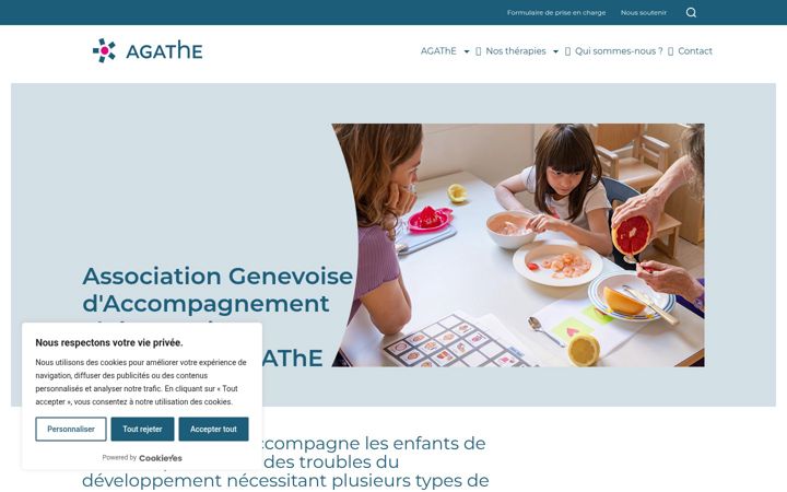 Screenshot of association-agathe.ch