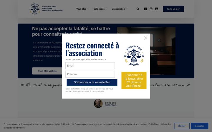 Skjámynd af association-avane.fr