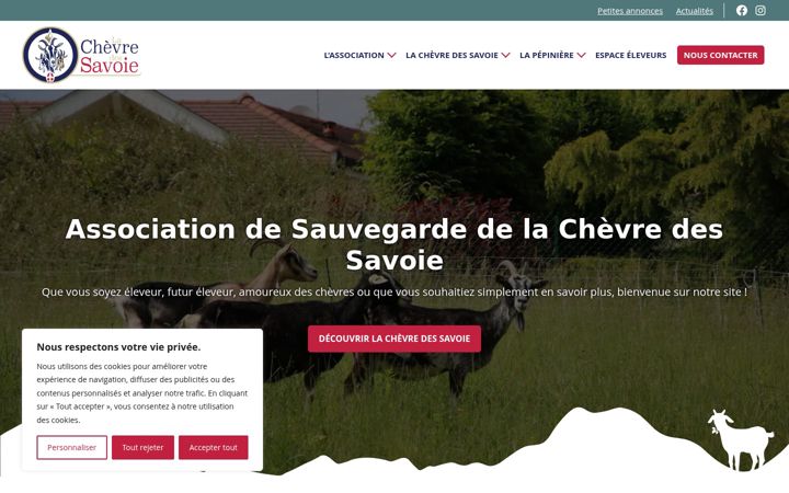 Skjámynd af association-chevre-savoie.fr