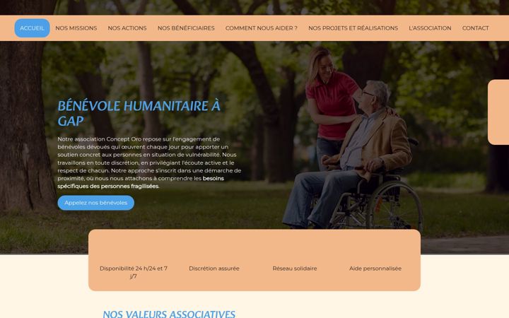 Skjámynd af association-concept-oro.fr