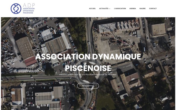 Ekrānuzņēmums no association-dynamique-piscenoise.fr