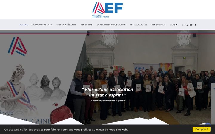 Screenshot of association-elus-france.fr