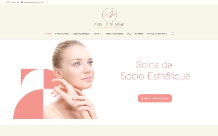 Captura de ecrã de association-eveildessens-lyon.fr