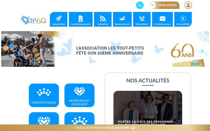 Screenshot of association-les-tout-petits.org