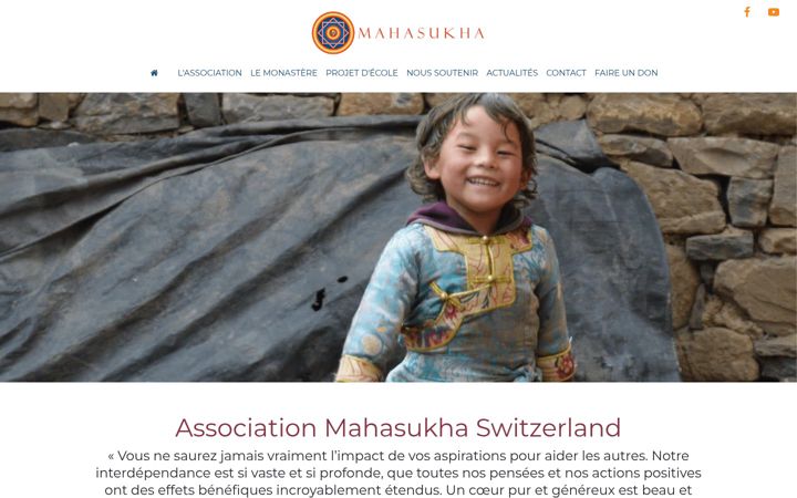 Screenshot ta' association-mahasukha.org