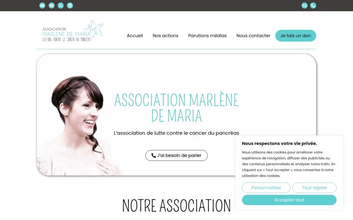 Screenshot of association-marlene-maria.org