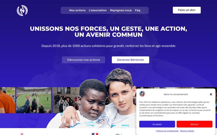 Screenshot ta' association-nazario.com