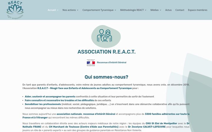 Screenshot von association-react.com