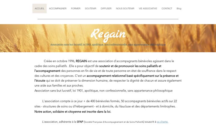 Képernyőkép: association-regain.org