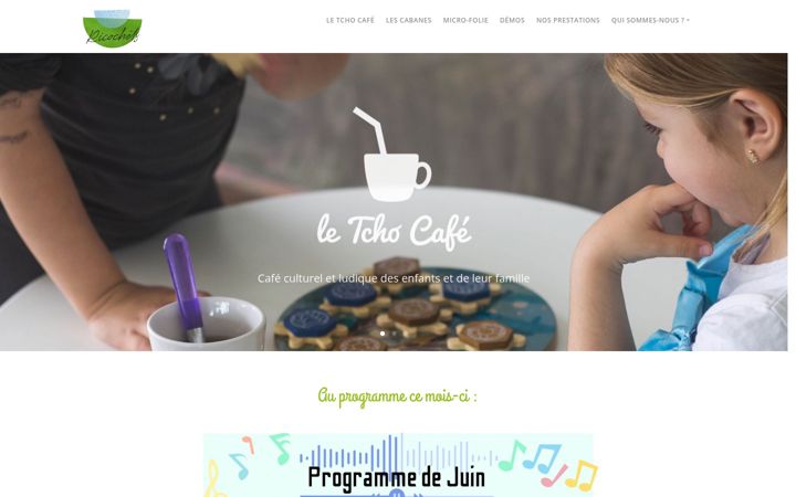 Screenshot von association-ricochets.fr