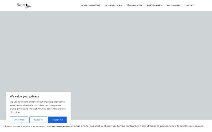 Screenshot of association-savio.fr