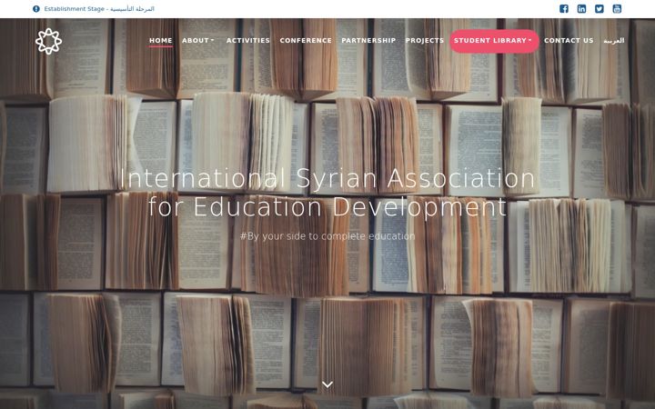 Screenshot von association-sy.org