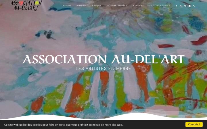 Capture d'écran de associationaudelart.com