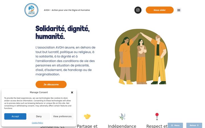 Képernyőkép: associationavdh.org