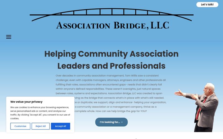 Screenshot of associationbridge.com