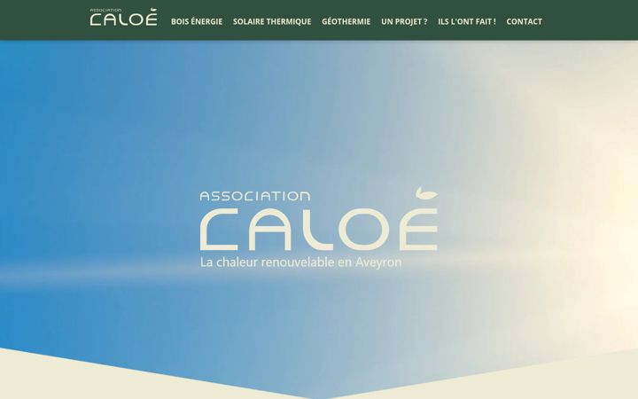 Screenshot of associationcaloe.fr