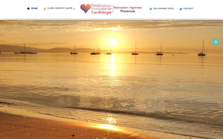 Screenshot of associationcardiologieprovence.fr