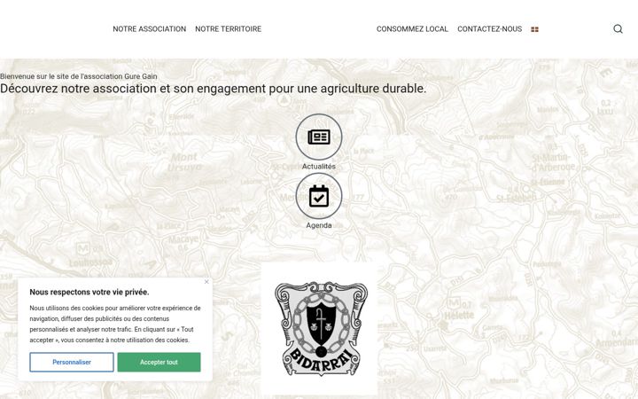 Screenshot of associationguregain.com