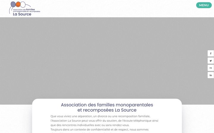 Capture d'écran de associationlasource.com