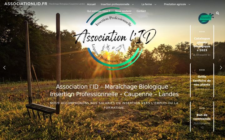 Screenshot of associationlid.fr