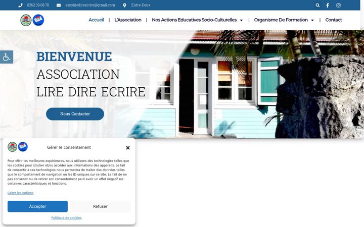 Screenshot of associationliredireecrire.com