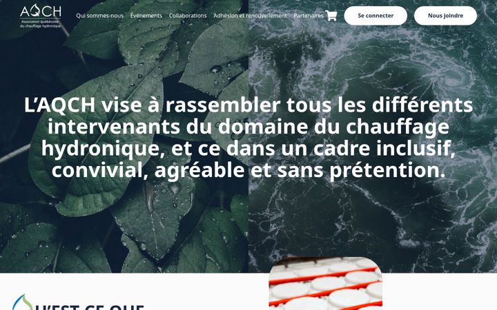 Screenshot of associationqch.ca