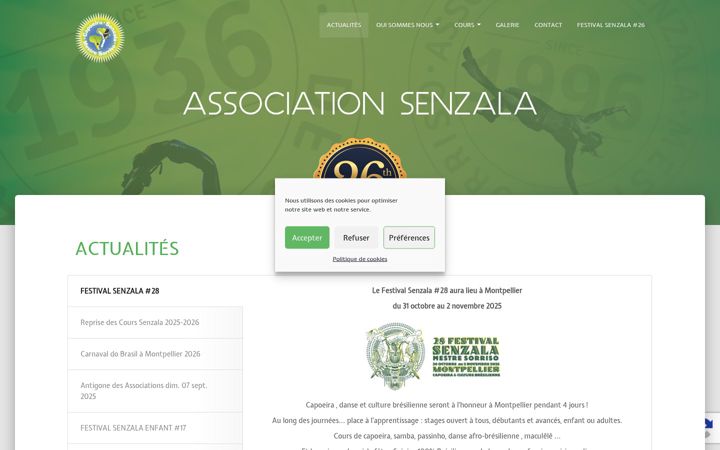 Screenshot of associationsenzala.com