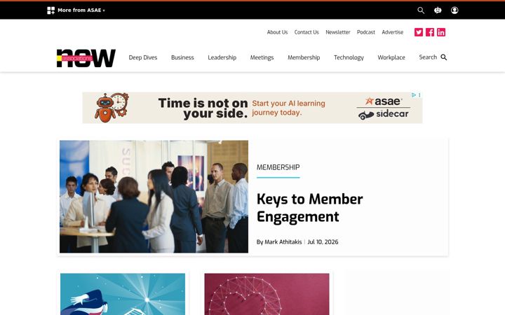 Screenshot of associationsnow.com