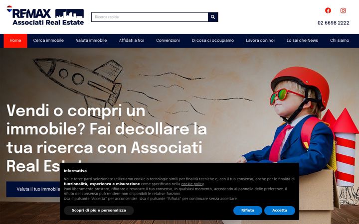 Screenshot of associatire.it